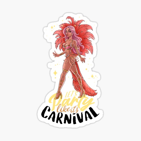 Carnival (with text) Sticker