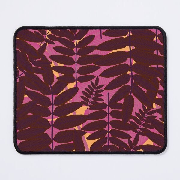 Item preview, Abstract mulberry foliage in mauve nature art. designed and sold by Meteryards.