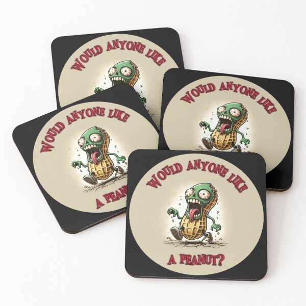 Item preview, Shaun of the Dead, "would anyone like a peanut?" designed and sold by fangtasticprint.