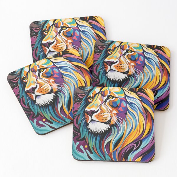 Item preview, Lion meets the dark designed and sold by ArtsyPaco.