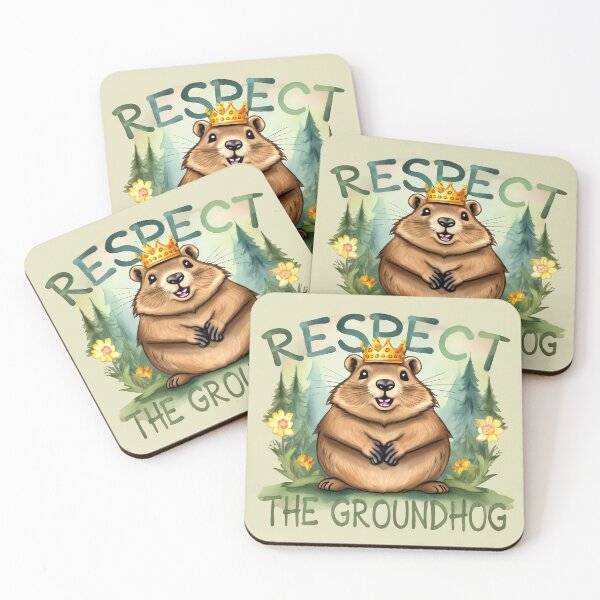 Item preview, Respect the Groundhog designed and sold by @ndrys.