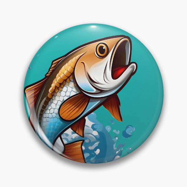 Item preview, Orange Fishing Lure designed and sold by AMGAtlantis.