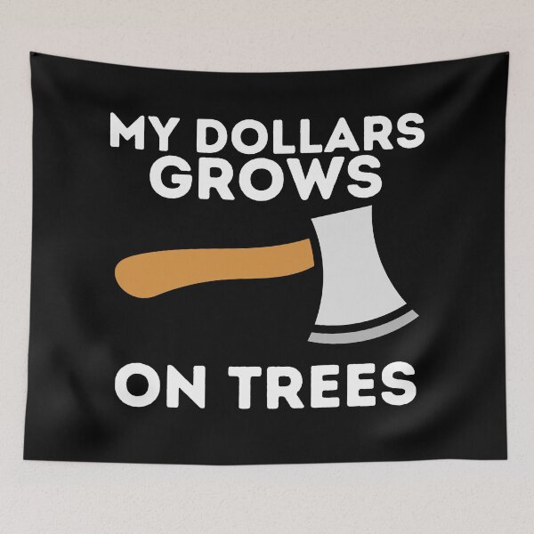 Item preview, My dollars grows on trees designed and sold by Vilemo.