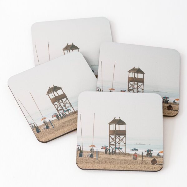 Item preview, Watchtower on the sandy beach designed and sold by rhosbahu.