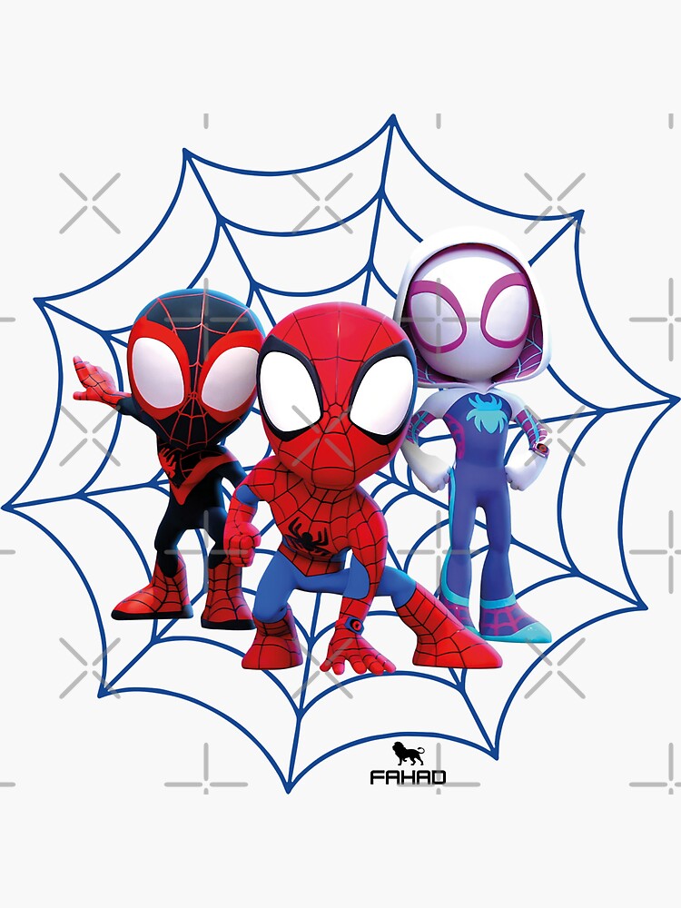 Thumbnail 3 von 3, Sticker, Spidey und seine tollen Freunde designt und verkauft von M-Approved.