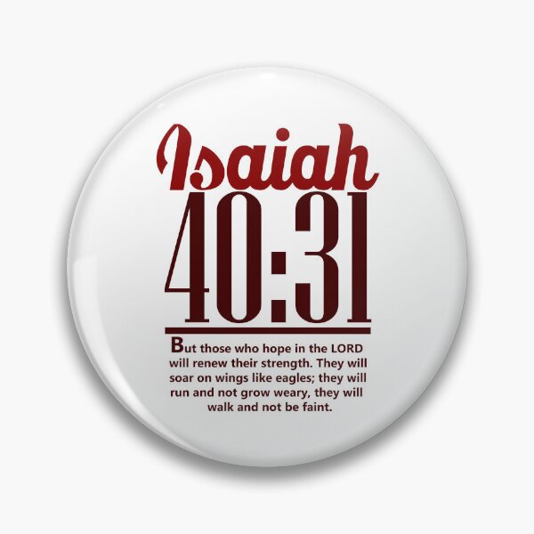 Item preview, Encouraging Bible Verse of hope and strength ; Isaiah 40:31 designed and sold by denissmartin2020 ..