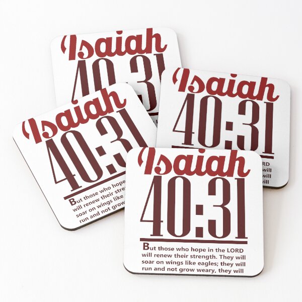 Item preview, Encouraging Bible Verse of hope and strength ; Isaiah 40:31 designed and sold by denissmartin2020 ..