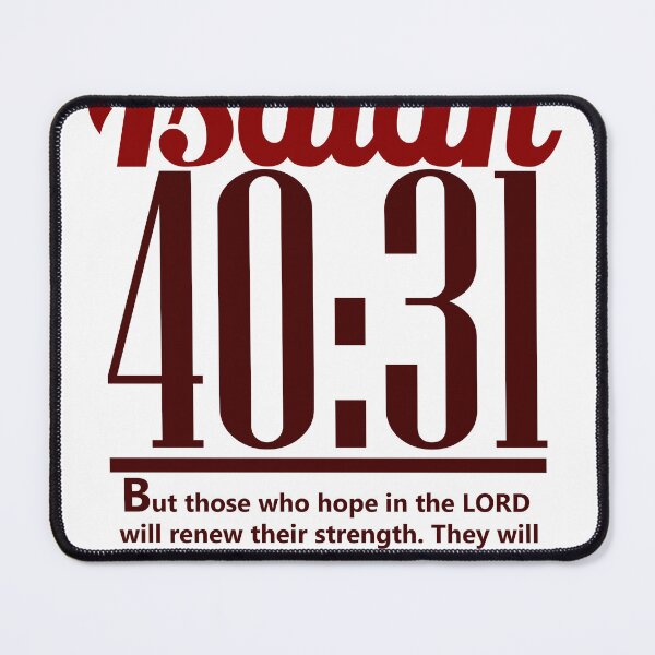 Item preview, Encouraging Bible Verse of hope and strength ; Isaiah 40:31 designed and sold by denissmartin2020 ..