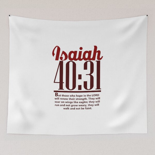 Item preview, Encouraging Bible Verse of hope and strength ; Isaiah 40:31 designed and sold by denissmartin2020 ..