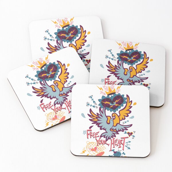 Item preview, Libera tu corazón designed and sold by CoffeeBrain.