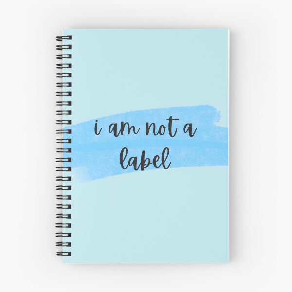 Item preview, I Am Not A Label... designed and sold by MellowEssence.