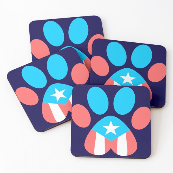 Item preview, Puerto Rico Flag Pet Paw Dog Cat Boricua designed and sold by byDarling.
