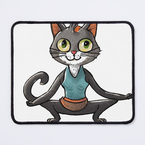 Item preview, Silly Kitty Yoga Instructor designed and sold by omerfdln34.