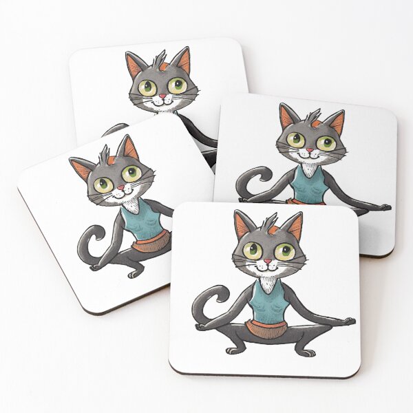 Item preview, Silly Kitty Yoga Instructor designed and sold by omerfdln34.