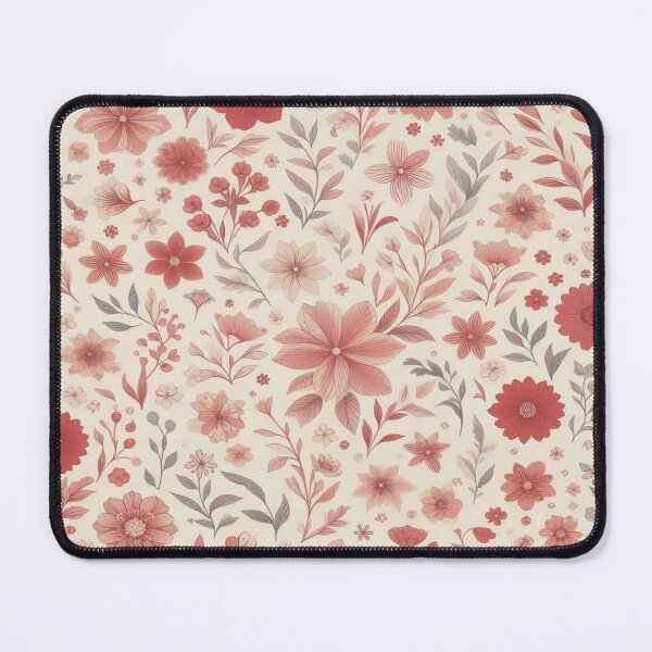 Item preview,  Petite Floral Elegance in Red Pastel Hues! designed and sold by Rui Fernandes.