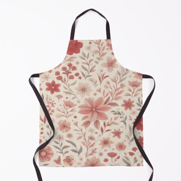 Item preview,  Petite Floral Elegance in Red Pastel Hues! designed and sold by Rui Fernandes.