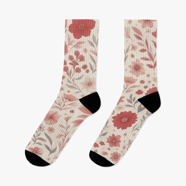 Item preview,  Petite Floral Elegance in Red Pastel Hues! designed and sold by Rui Fernandes.