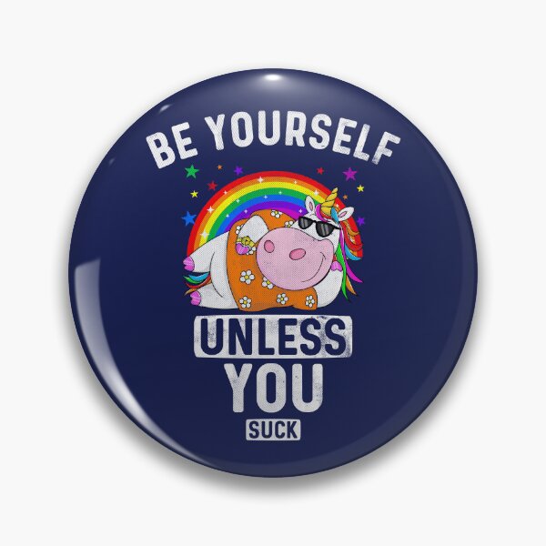 Item preview, Be Yourself Sarcastic Unicorn Sayings - Funny Gift For Sarcasm Lovers designed and sold by Myth-Creatures.