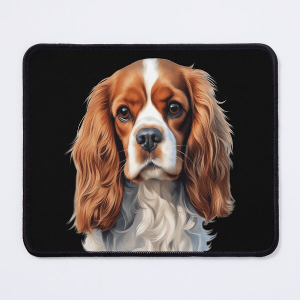 Item preview, Cavalier King Charles Owner Watercolor Full Face Art Design. designed and sold by fantasticdesign.
