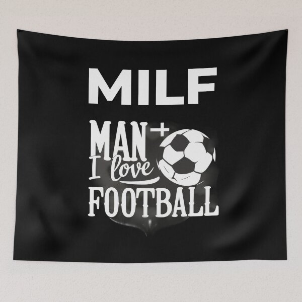 Item preview, Milf Man I Love Football Funny Milf Humor designed and sold by BlueGoldArt.