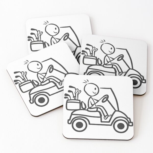 Item preview, Stick Figure Golfcart Ride designed and sold by Ktpier.