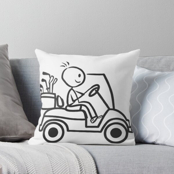 Item preview, Stick Figure Golfcart Ride designed and sold by Ktpier.