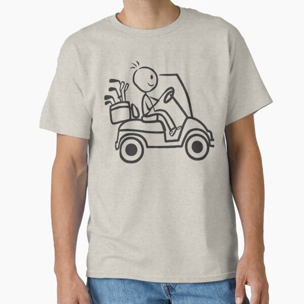 Item preview, Stick Figure Golfcart Ride designed and sold by Ktpier.