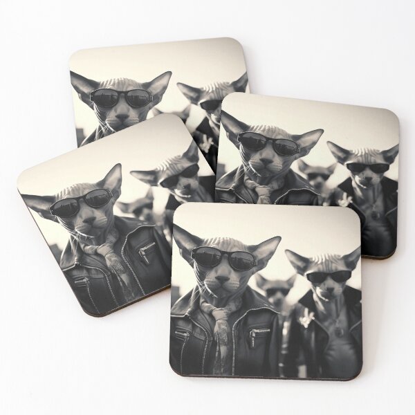 Item preview, Cool Hairless Sphynx Cats Fun designed and sold by Brendon987.