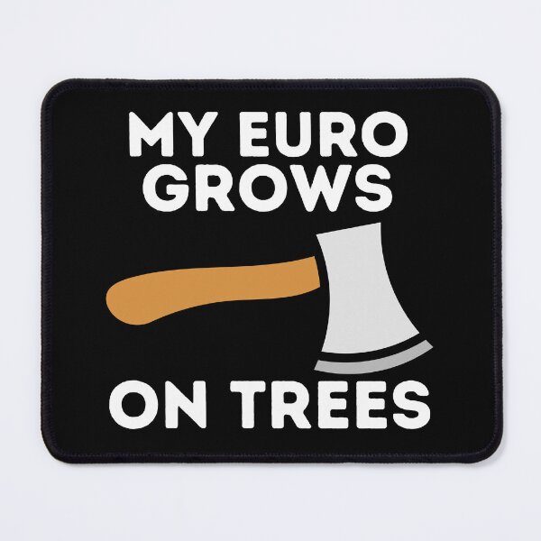 Item preview, My euro grows on trees designed and sold by Vilemo.