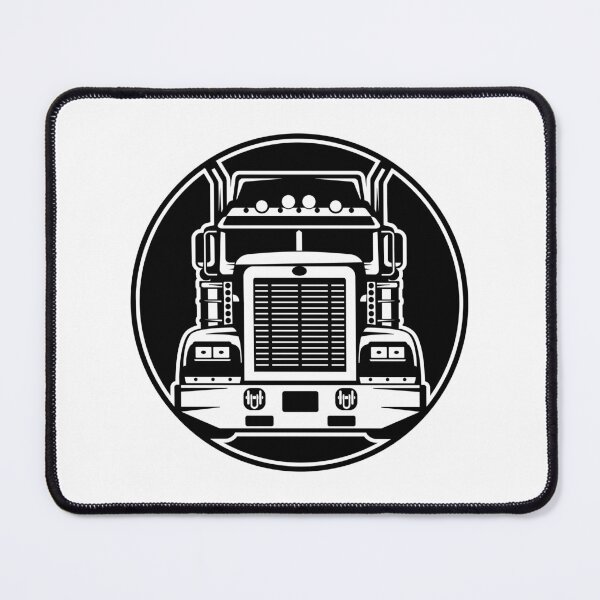Item preview, semi truck front view designed and sold by wectorworld.