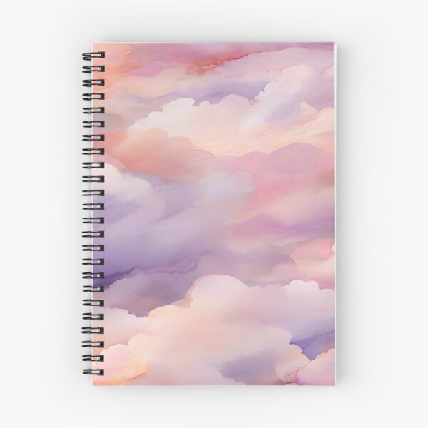 Item preview, dreamy watercolor background with pastel hues reminiscent of a sunrise. designed and sold by brokenpones.
