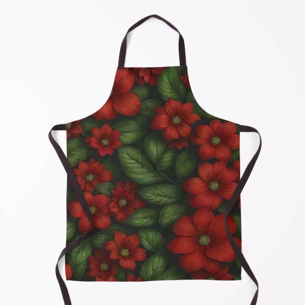 Item preview, Red and Green Floral Harmony - A Blossom of Elegance! designed and sold by Rui Fernandes.