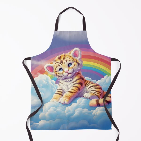 Item preview, "Radiant Roar: Y2K Rainbow Tiger Apparel and Accessories - Embrace the Whimsy of the Jungle! designed and sold by ChromaKins.