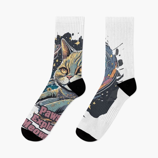 Item preview, Paws and Explore the Meowniverse - Cute Cat in Space Design designed and sold by diegomenjivar92.