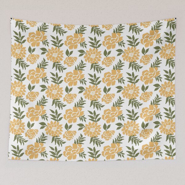 Item preview, minimalist garden in yellow designed and sold by Silviaclara.
