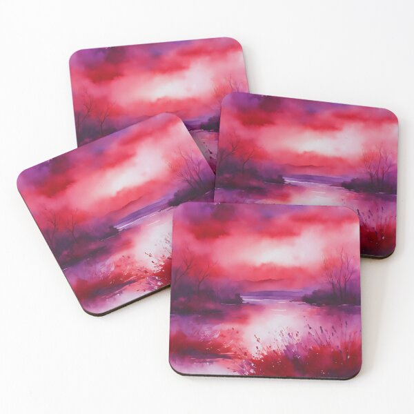 Item preview, Crimson Sky Serenity designed and sold by colorvisionart.