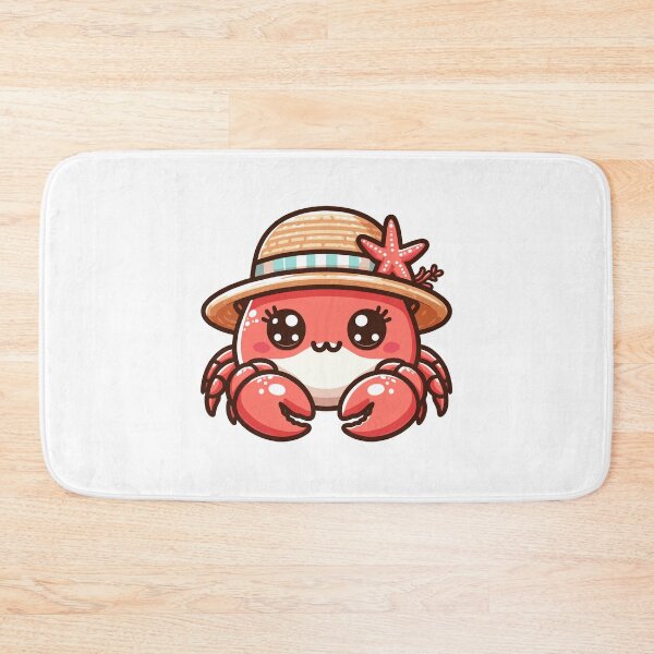 Item preview, Crab with Hat designed and sold by ArtfulWeave.