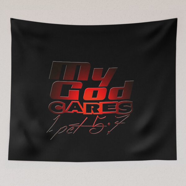 Item preview, Bible Verse; 1peter 5:7 My God Cares designed and sold by denissmartin2020 ..