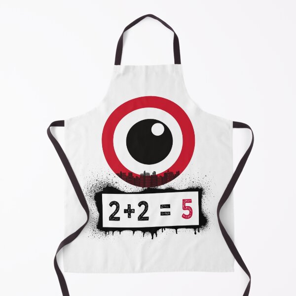 Item preview, " 2+2=5" and the constant watchful eye of authority "George Orwell 1984 inspired Design designed and sold by HEMRO.