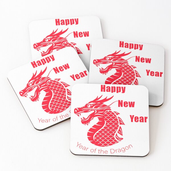 Item preview, 2024 Happy New Year, Year of the Dragon designed and sold by AnLeDesign.