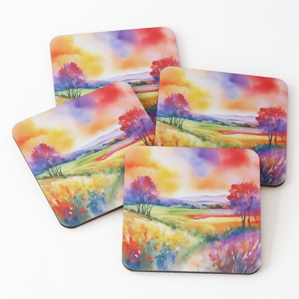 Item preview, Vibrant Color Fields designed and sold by colorvisionart.