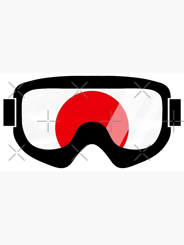 "Japanese Goggles Goggle Art Design DopeyArt" Poster by DopeyArt