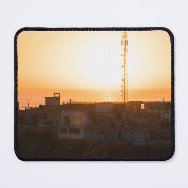 Item preview, Sunset and transmission tower designed and sold by rhosbahu.