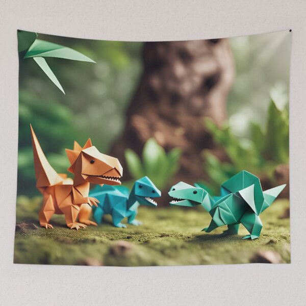 Item preview, Origami Art - Tiny Rex: A Dino's Tale designed and sold by ArtfulFolds.
