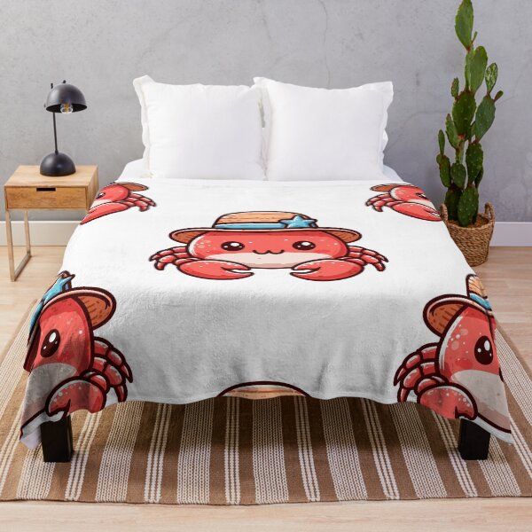Item preview, Stylish Crab with Hat designed and sold by ArtfulWeave.