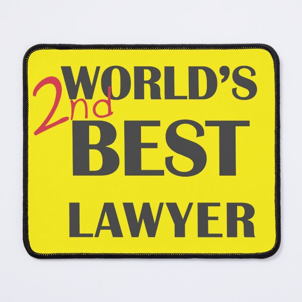 Item preview, World's 2nd best lawyer designed and sold by SleepyCrusader.