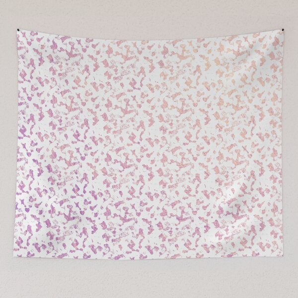 Item preview,  Purple and Gold Stencil Spot Pattern designed and sold by Diana377.