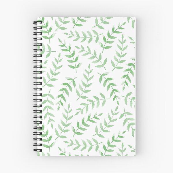 Item preview, Green leaf pattern designed and sold by Courtney Croxall.