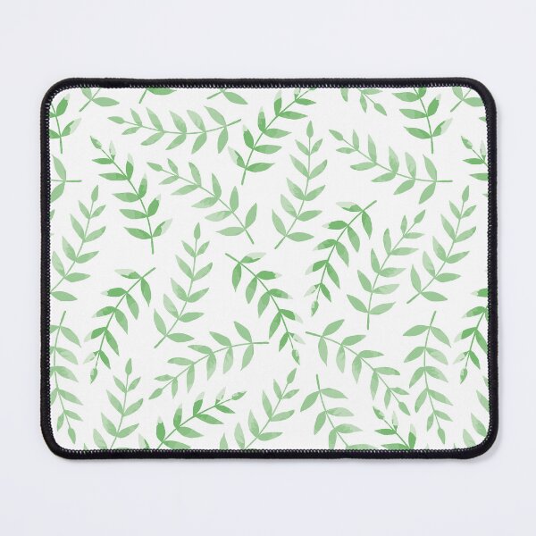 Item preview, Green leaf pattern designed and sold by Courtney Croxall.