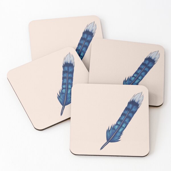 Item preview, Blue Jay Feather designed and sold by Carolyn-Design.